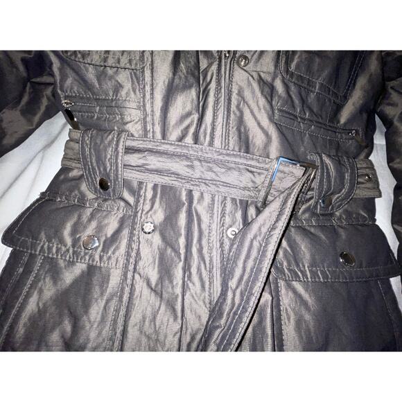 Laundry by Shelli Segal Fox Fur Trimmed Coat - Size‎ S - Just Fabulous! - Picture 4 of 16